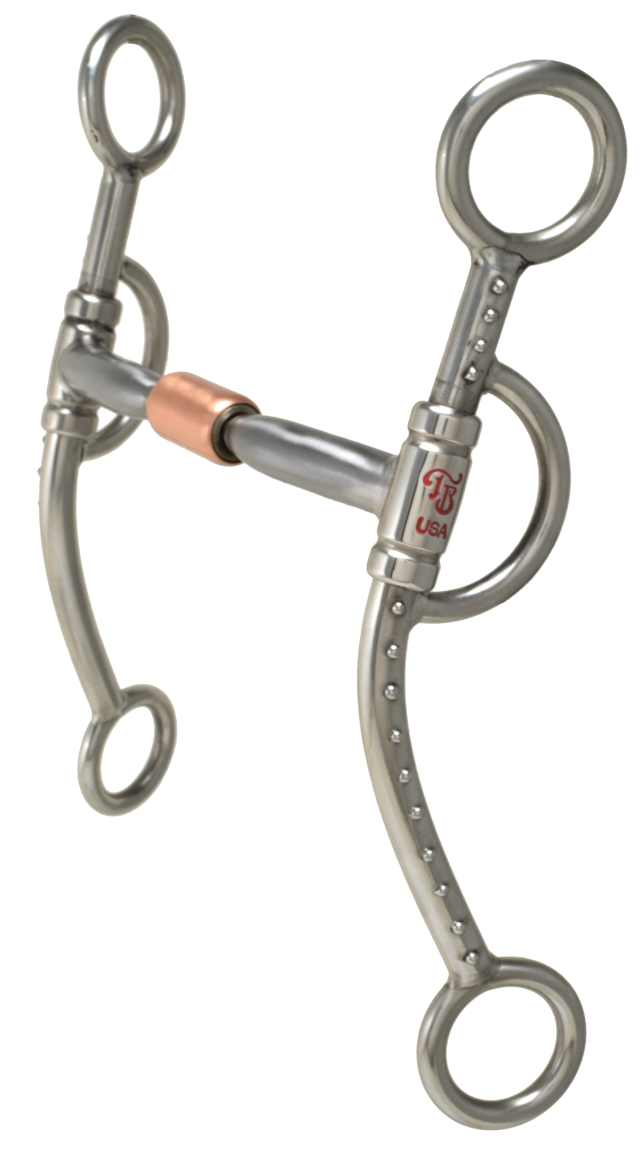 Vantaggio Lungo Billy Allen Brown Dots – Tom Balding Bits & Spurs