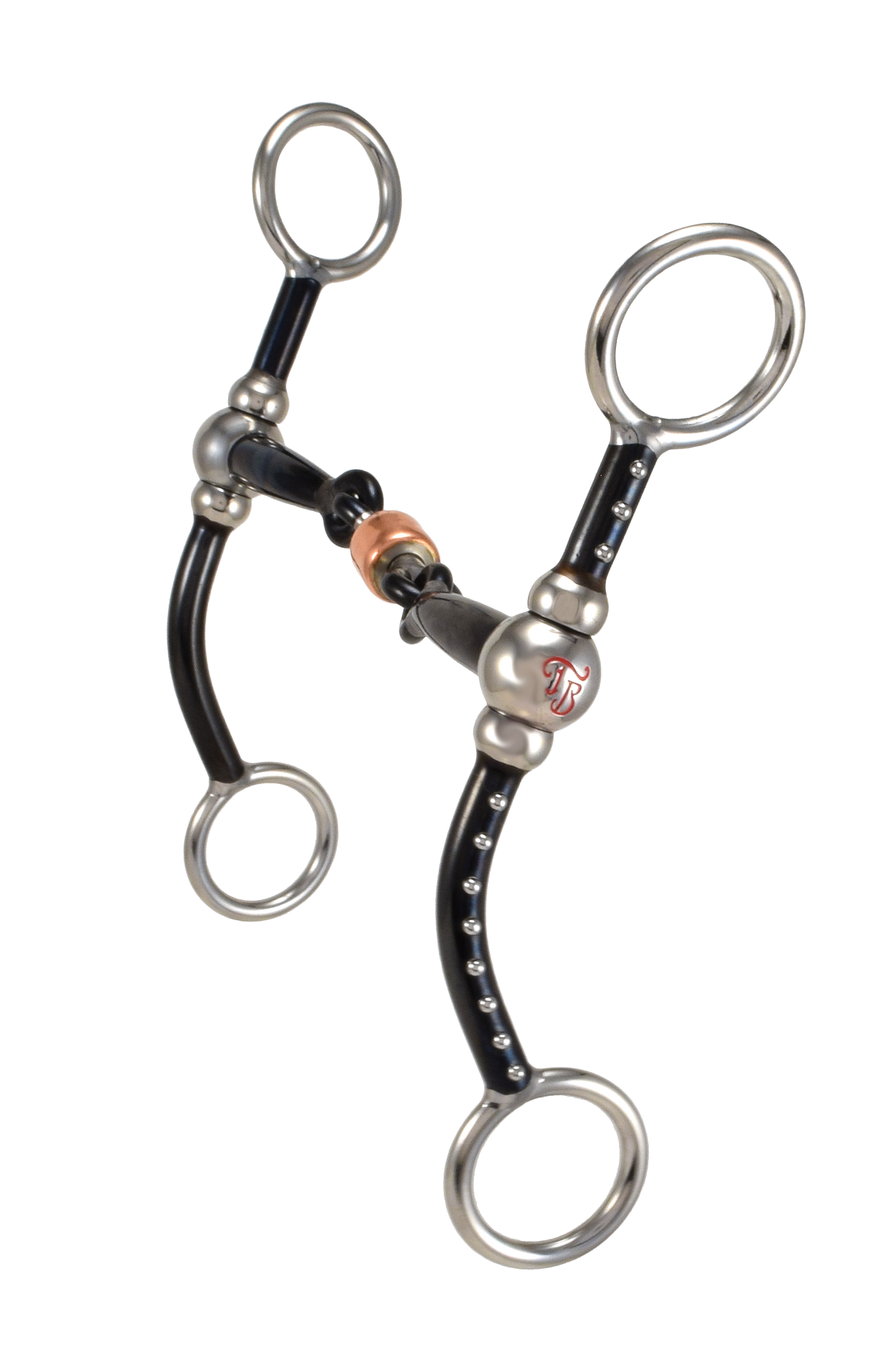 Mors équin #416 Short Ballhinge Slick 50 par Tom Balding Horse Tack