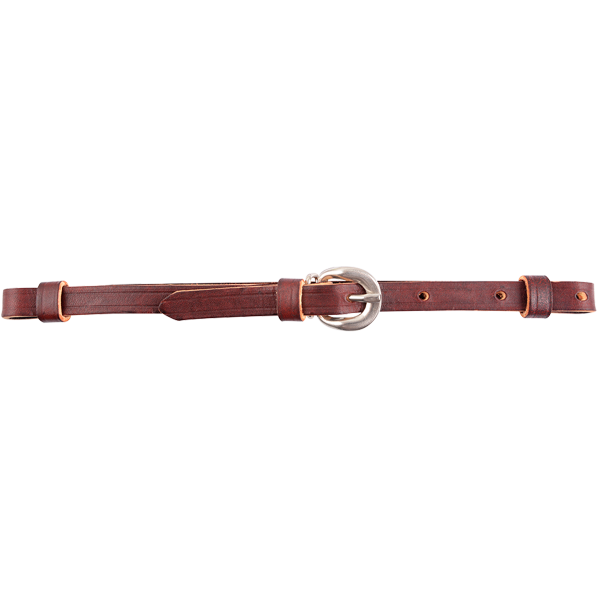 Curb Strap #12 Leather With Stainless Buckle