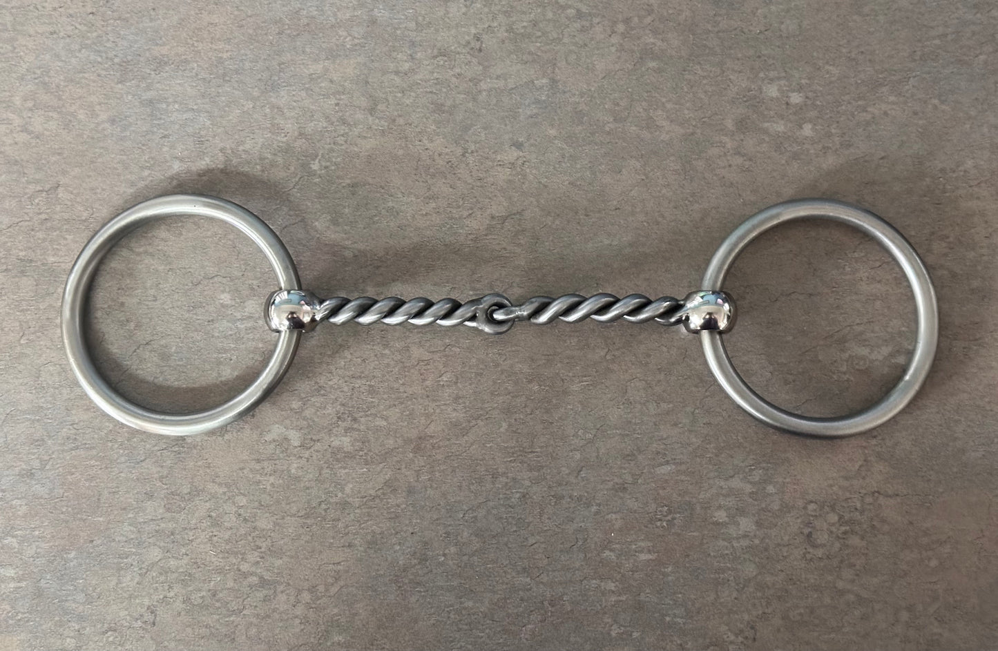 Loose Ring Large Twisted Wire Snaffle