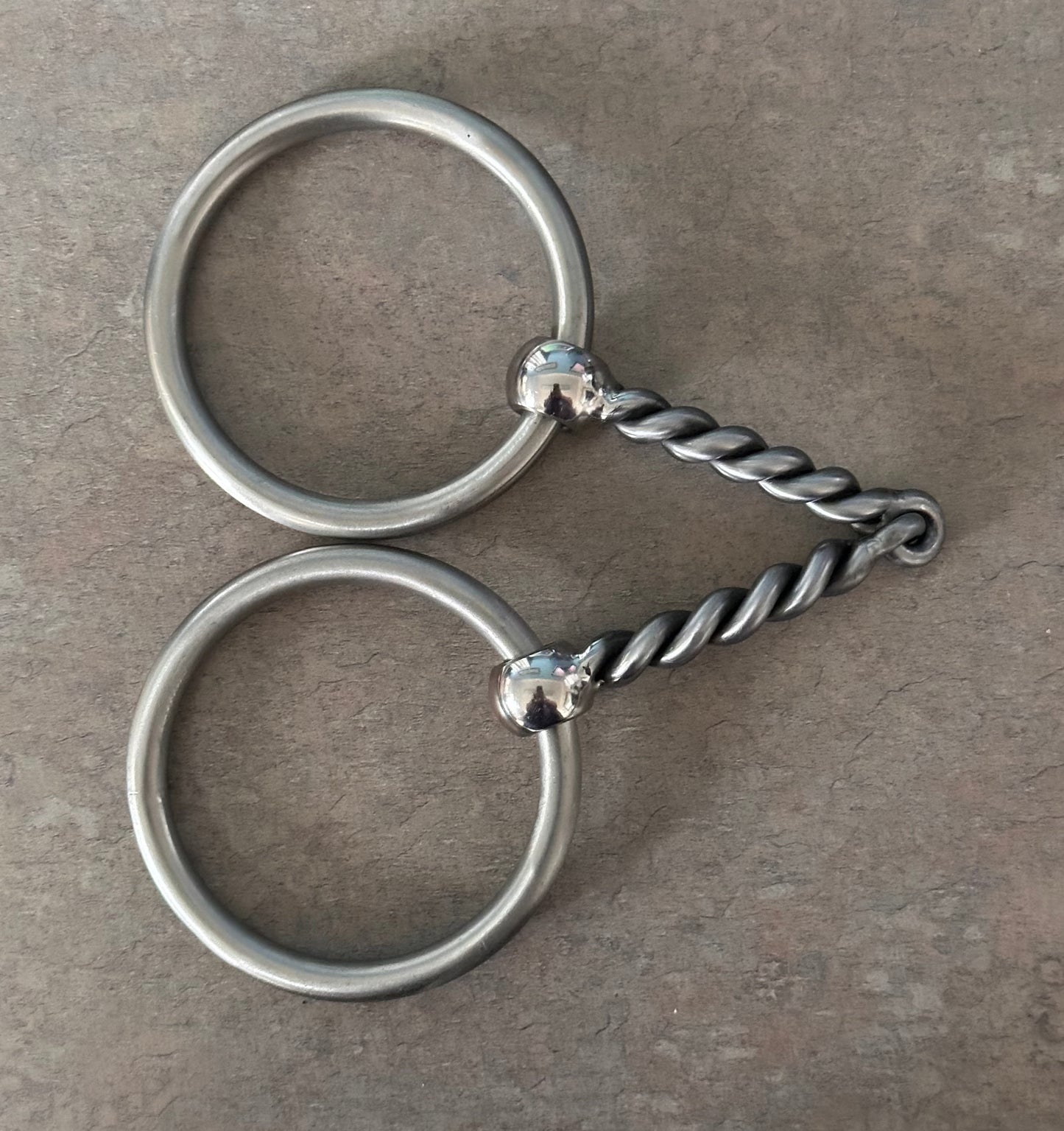 Loose Ring Large Twisted Wire Snaffle
