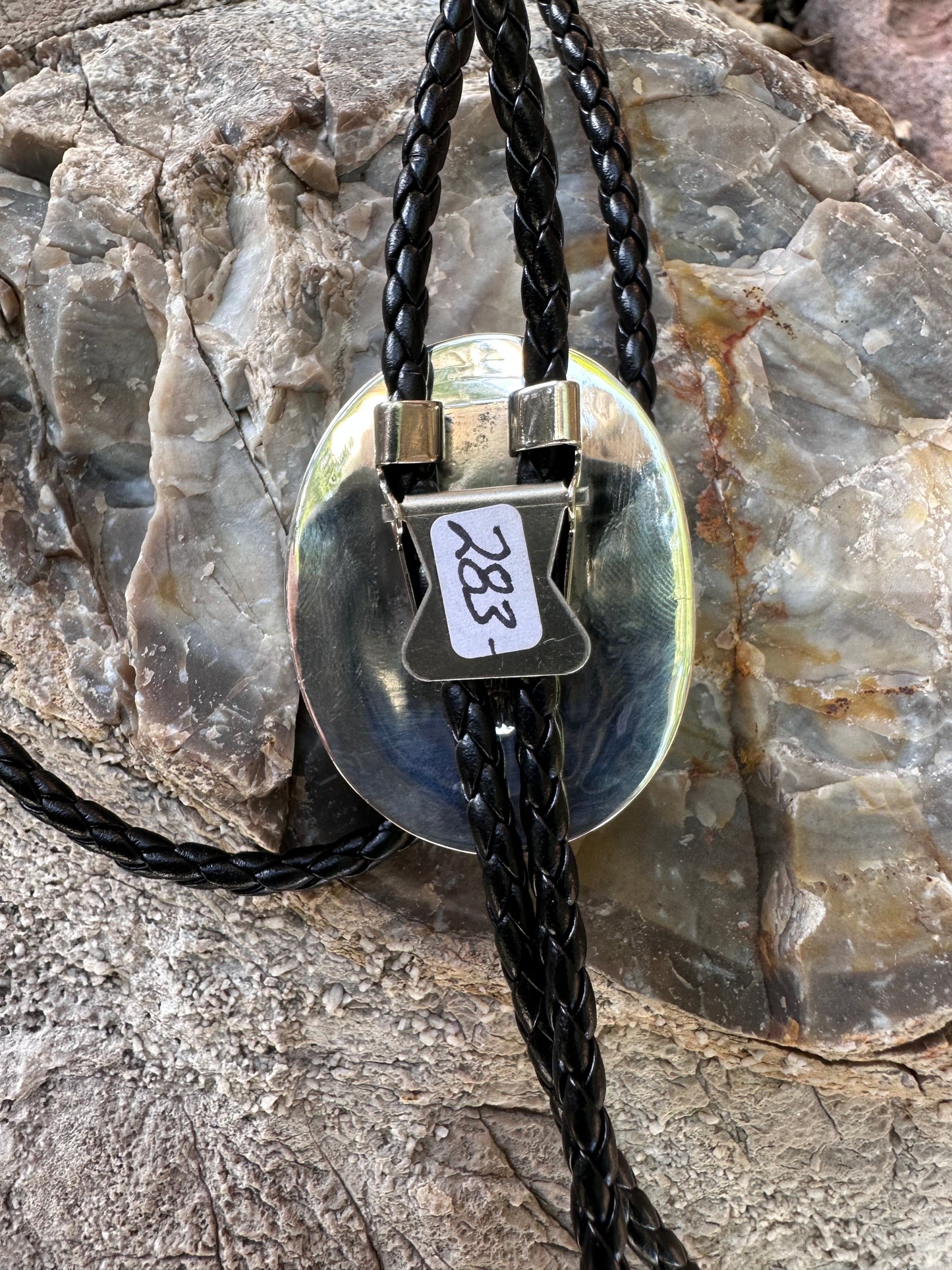 Turkuaz Navajo Sterling Gümüş Bolo Kravat – Eşsiz