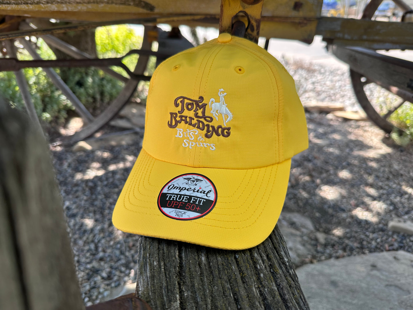 Cappellino #53 Performance in oro con logo classico