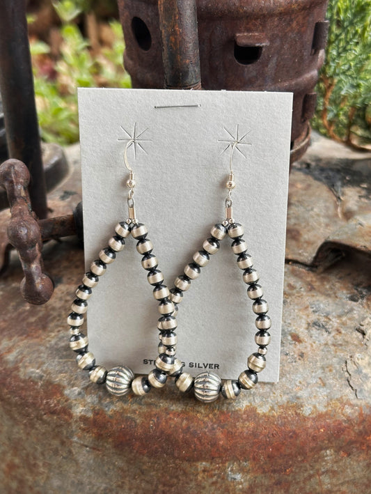 Earrings Navajo pearl
