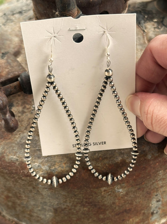Earrings Navajo pearl