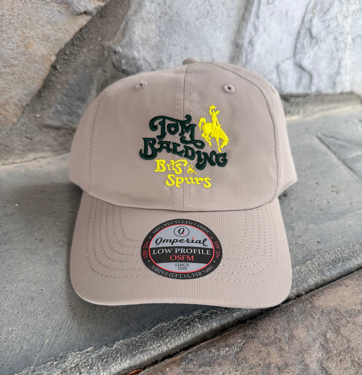 Cap #56 Performance Cap Khaki with Classic Logo