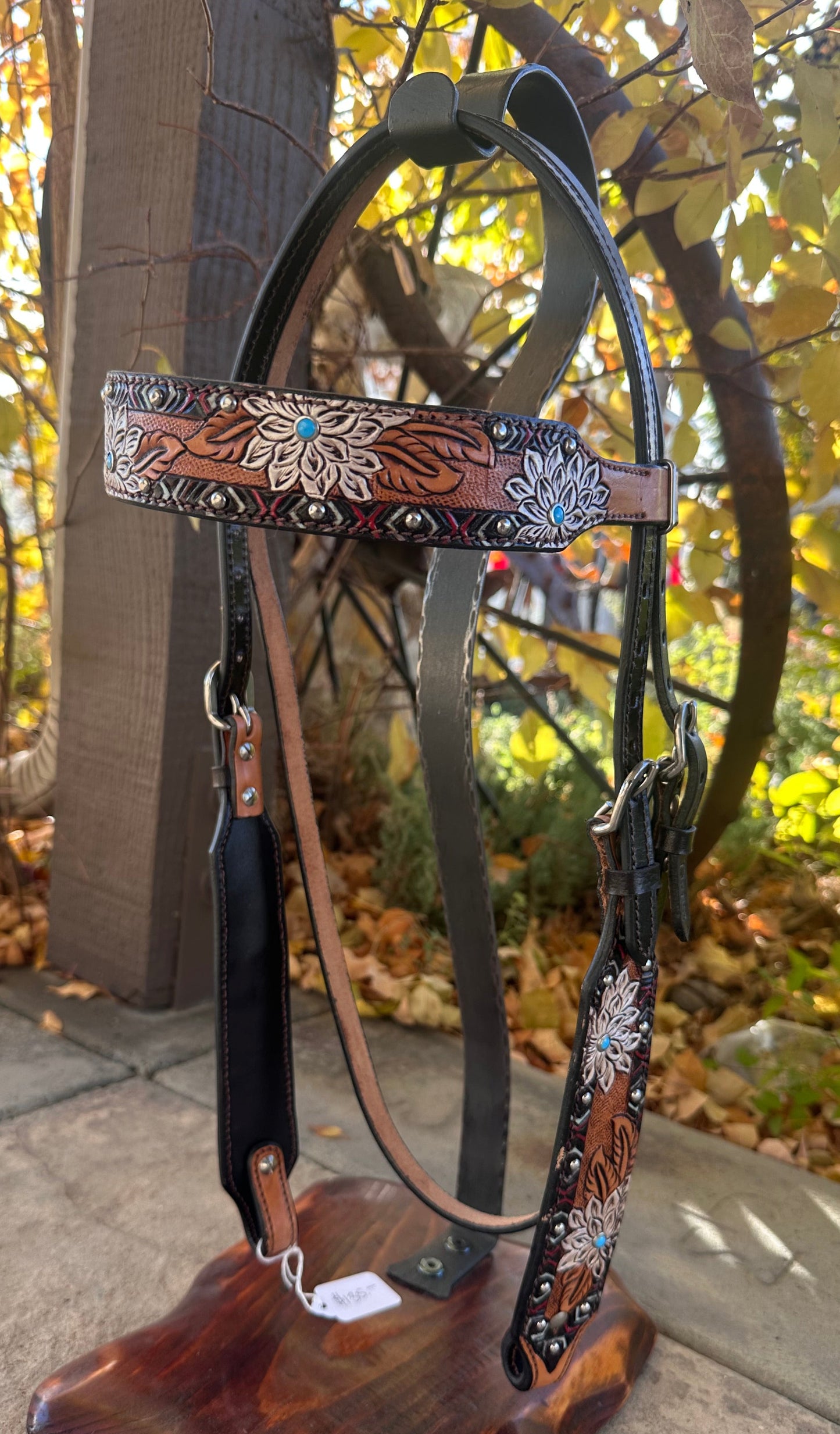 Headstall #107 - Browband Headstall Multicolor