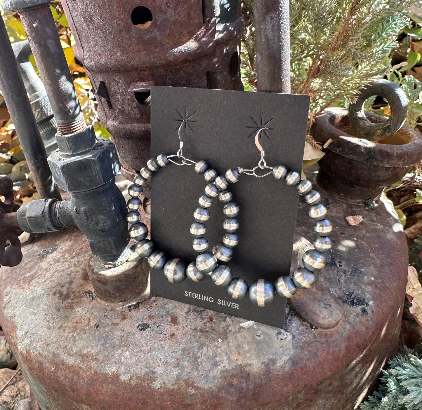 Perla Navajo e orecchini con perline turchesi