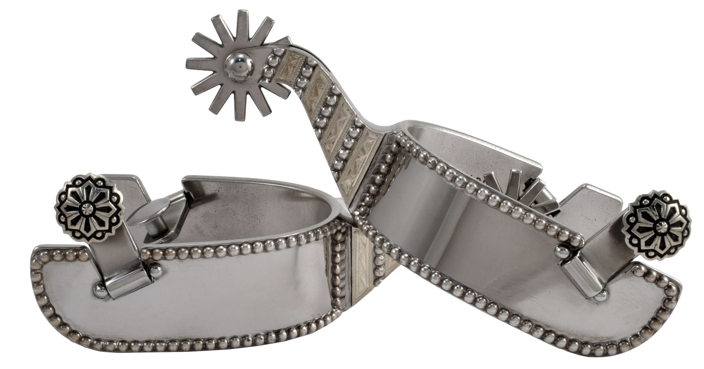 Spur #53 Bead & Bar Stainless Finish