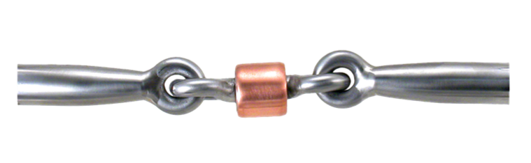 Mors équin #416 Short Ballhinge Slick 50 par Tom Balding Horse Tack