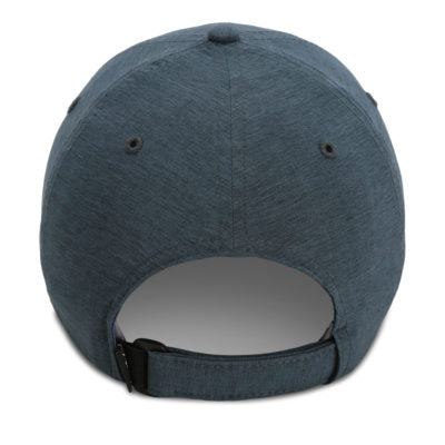 Cap #45 Imperial Heathered Performance Cap in Marlin Blue with Classic Logo