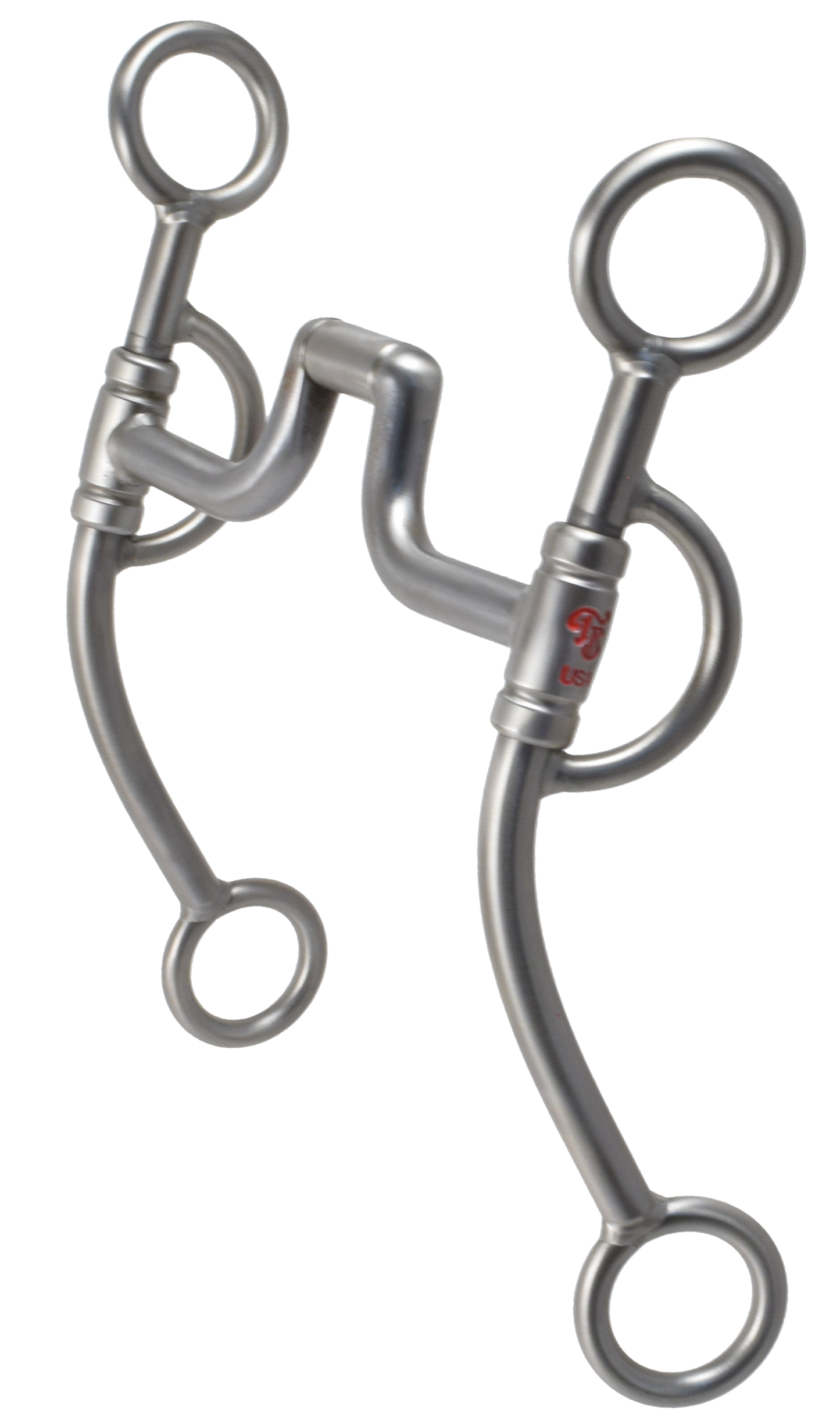 Mors équin #441 Advantage Long Hinge Port par Tom Balding Horse Tack