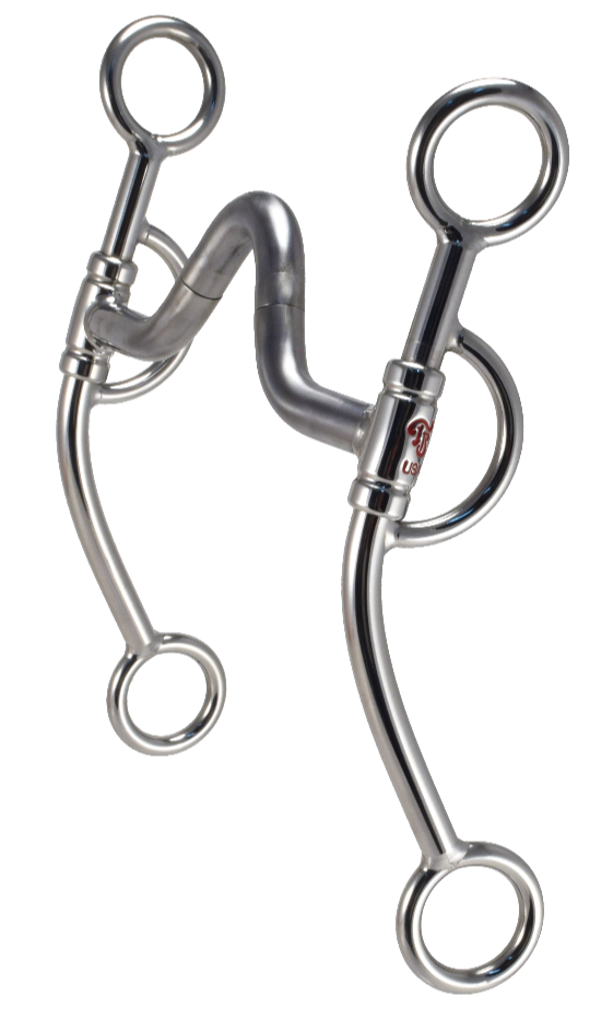 Mors équin #475 - Port de pivot long Advantage par Tom Balding Horse Tack