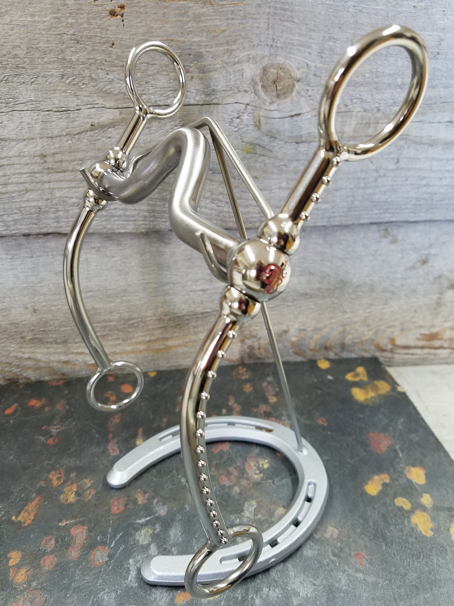 Long Ballhinge Medium port Stainless dots