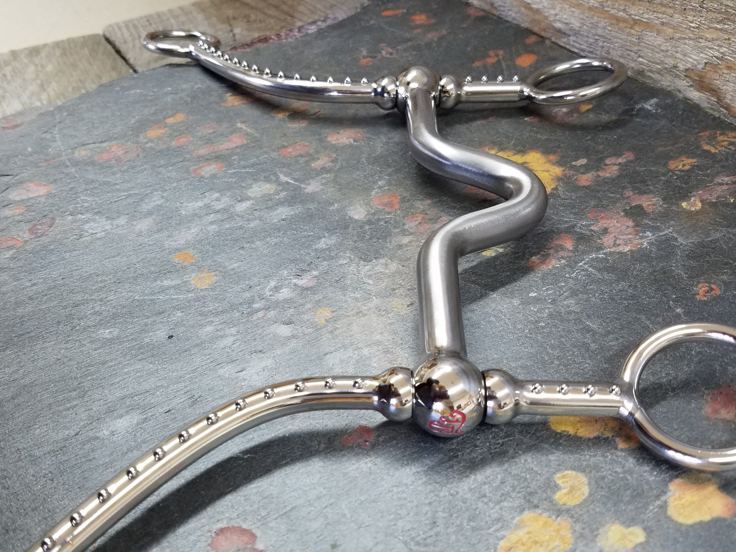 Long Ballhinge Medium port Stainless dots