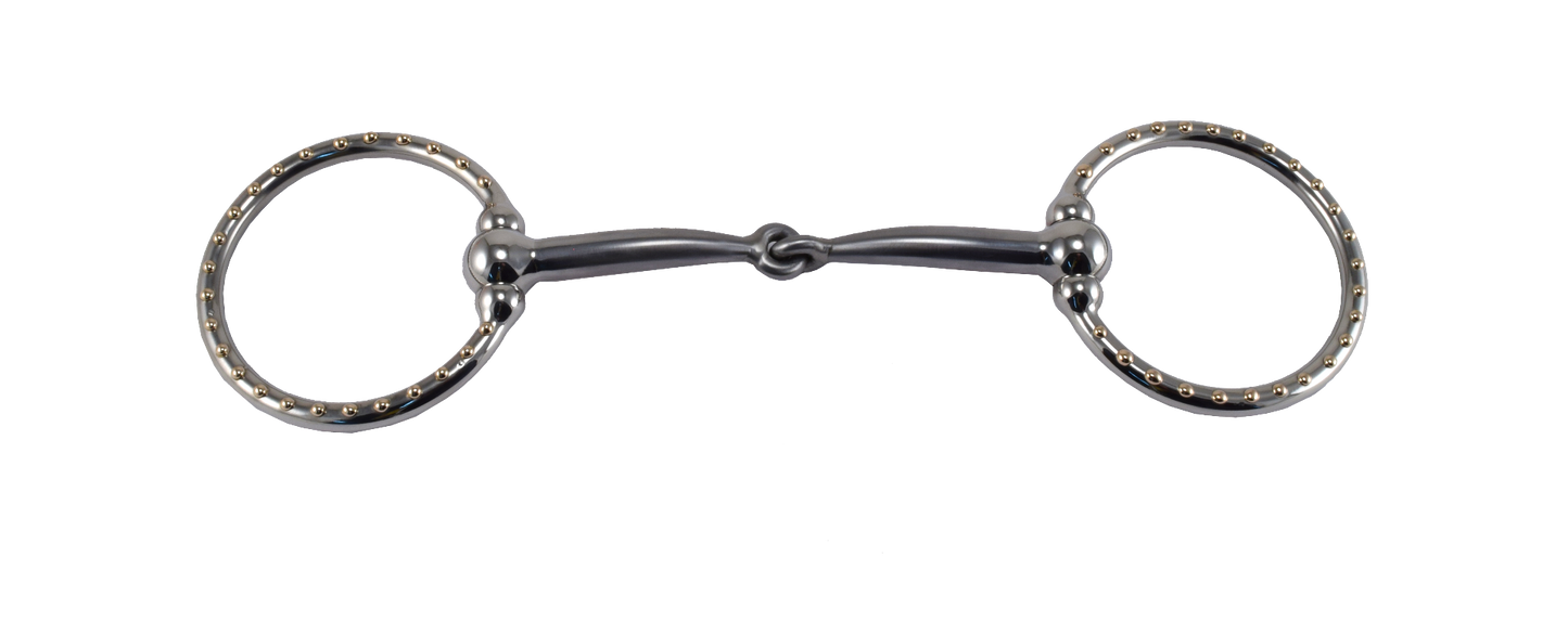 Mors de Filet Équin #479 Filet à Anneau Ballhinge par Tom Balding Horse Tack