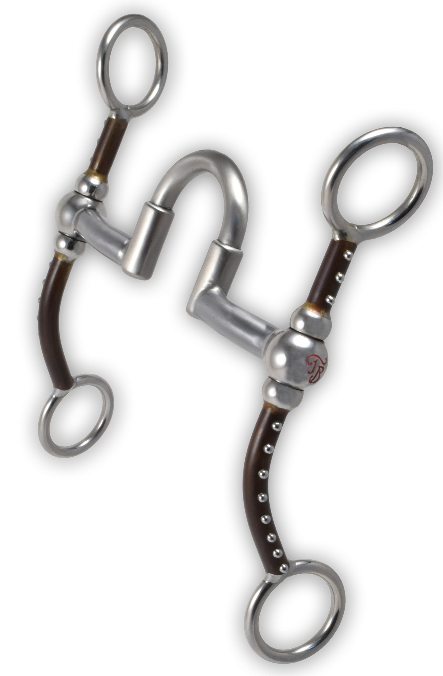 Short Ballhinge correction brown with dots