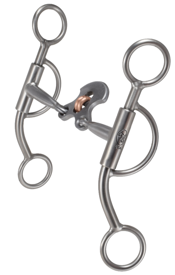Mors équin #50 Baseline Short Double Cross par Tom Balding Horse Tack