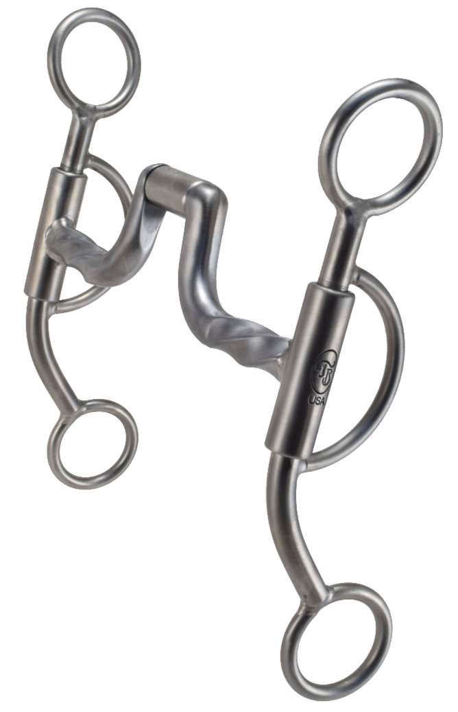 Baseline Short Shank Hinge Port Twisted Square Bars