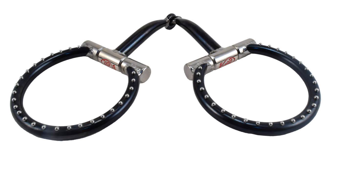 Black D-Ring Snaffle