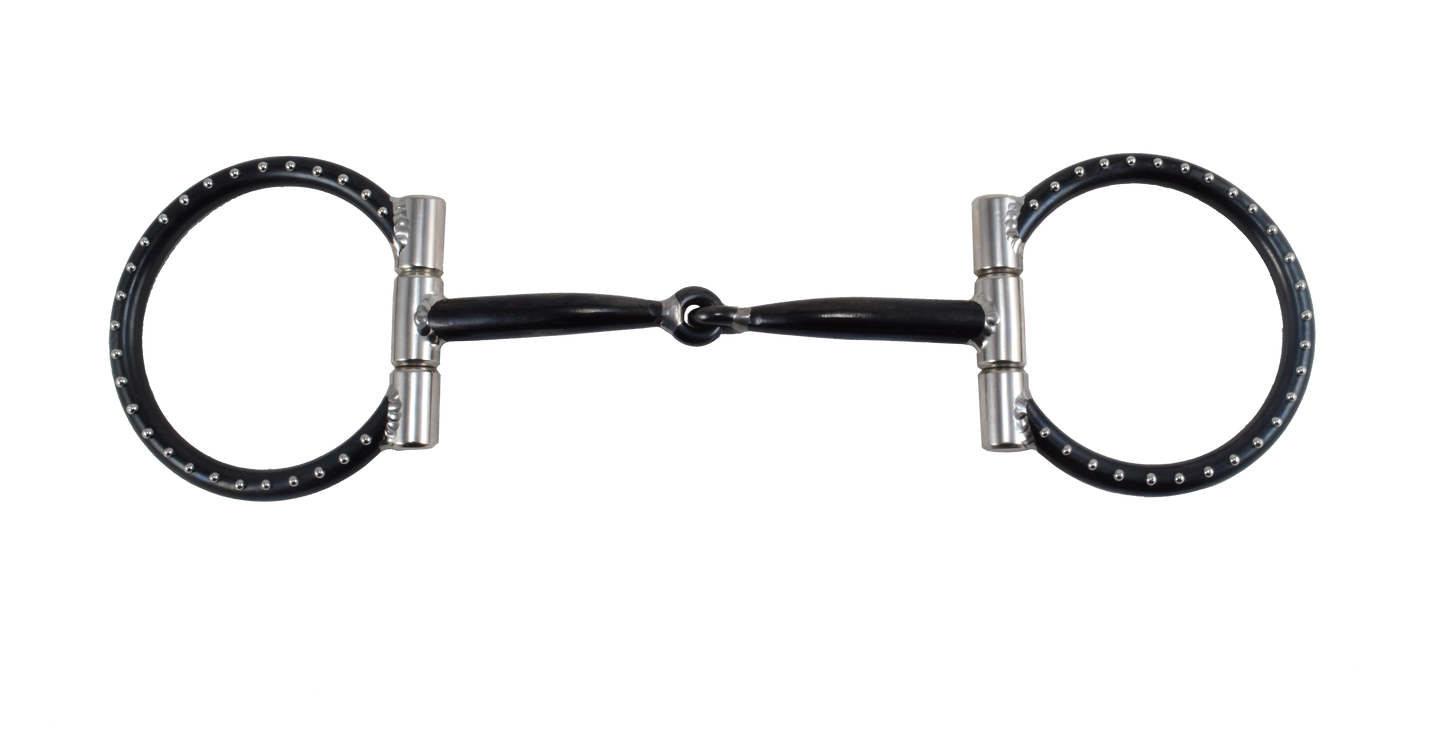 Black D-Ring Snaffle
