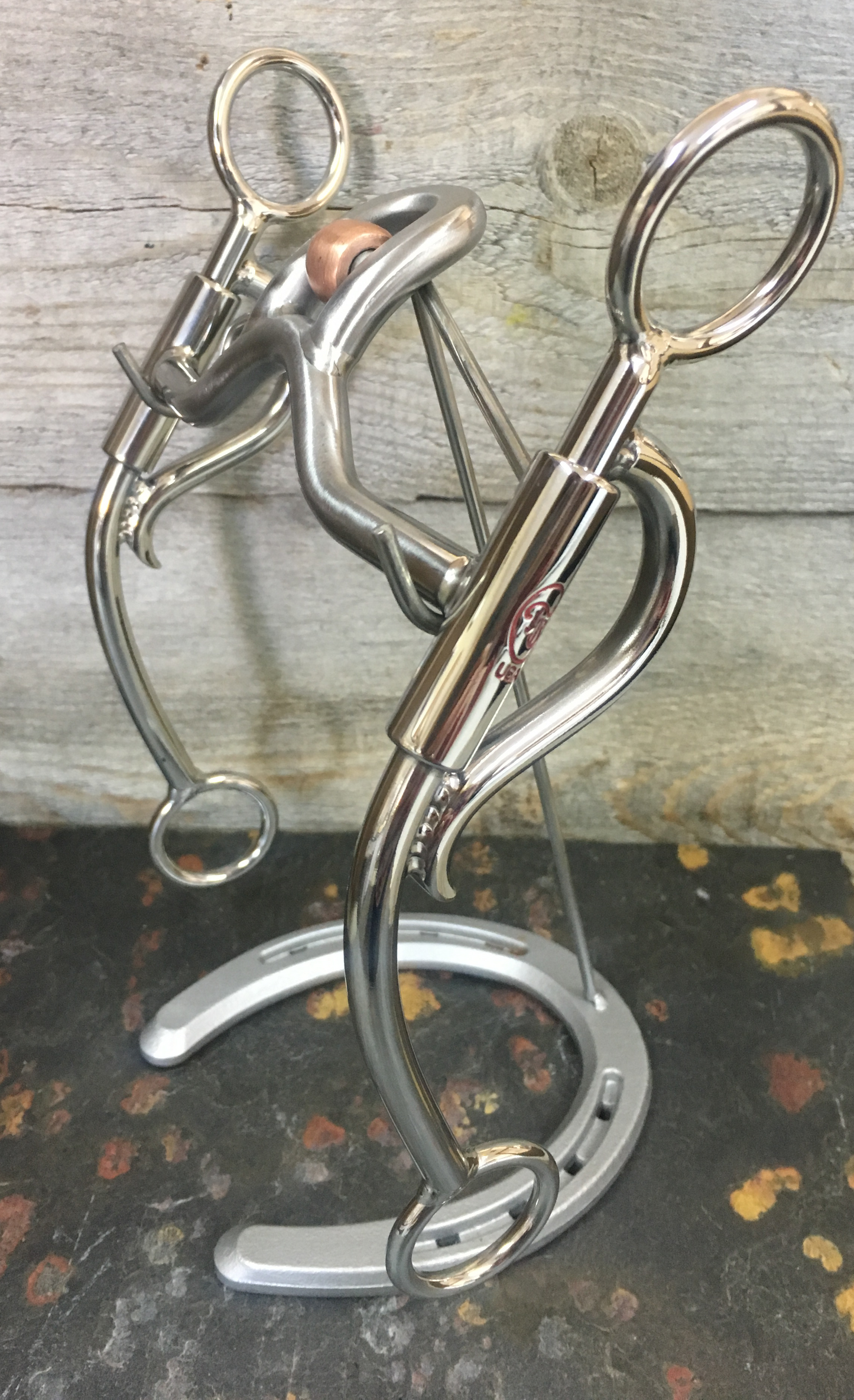 Longhorn verona with roller barnwood