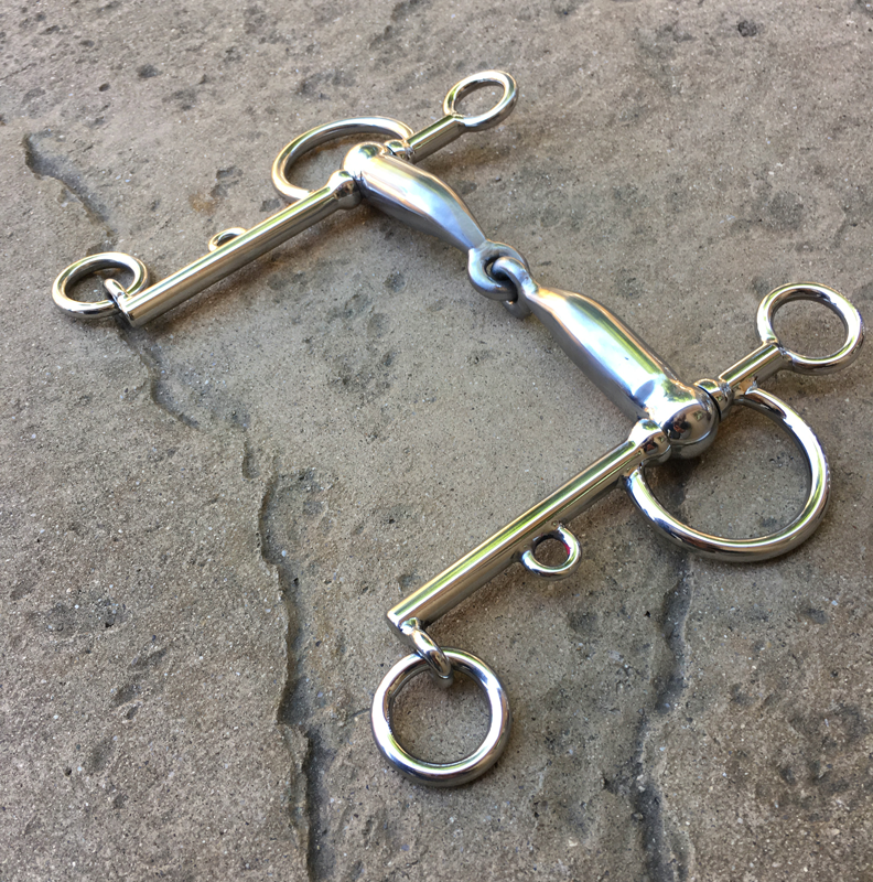 Polo Pelham Shank Large Snaffle Bit