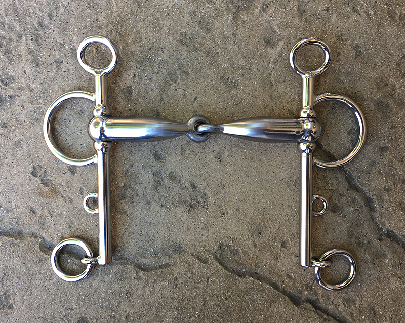 Polo Pelham Shank Large Snaffle Bit