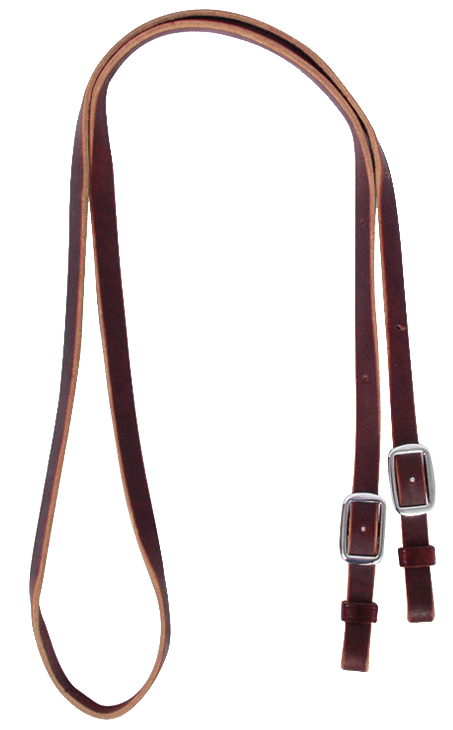 Reins #8 Barrel Reins 3/4" Latigo Leather