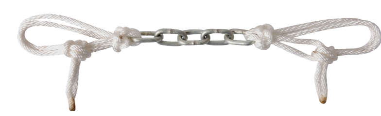 Curb Strap # 11 Corda Con Catena In Acciaio