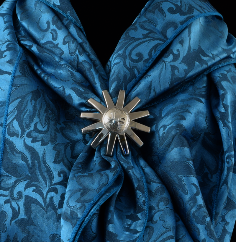 Pañuelo Spur Rowel con iniciales