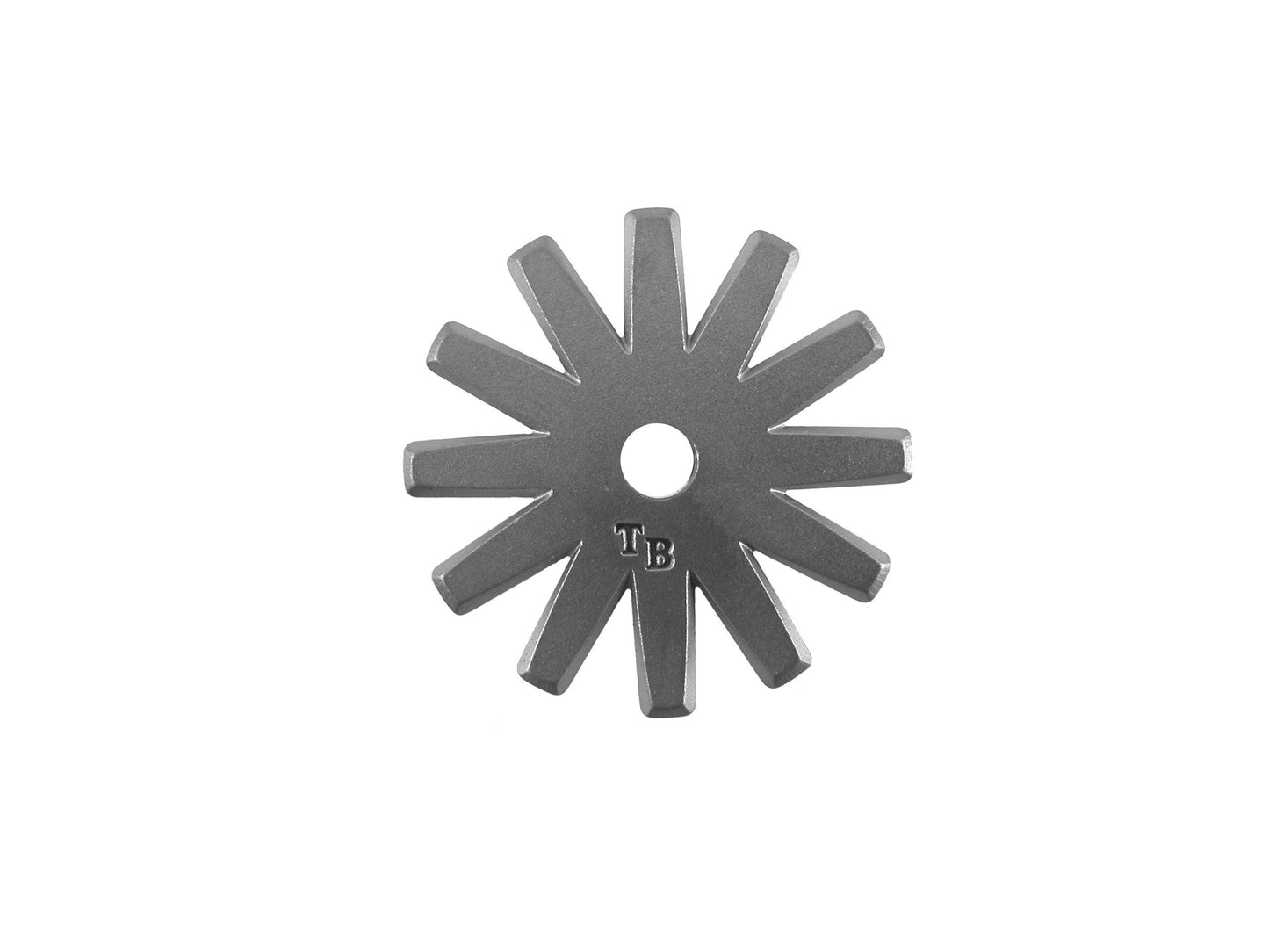 SPUR 51, 27 SHANK, E3 ROWEL, 1 1/4" HEELBAND BROWN WITH DOTS