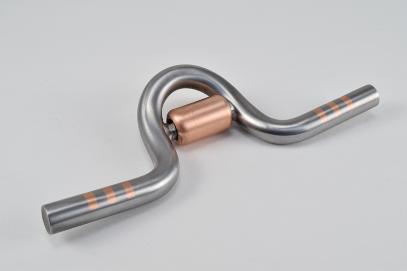 Long Shank Clearwater with roller Brown wtih Dots