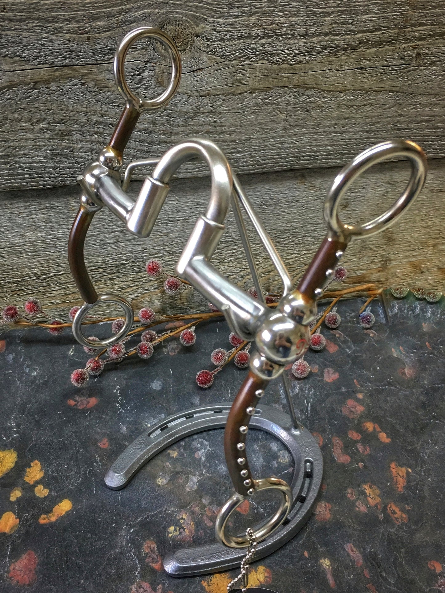 Short Ballhinge correction brown with dots