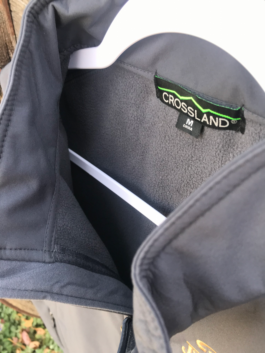 TBBS Adult Unisex Crossland Soft Shell Vest -Gray wtih Embroidered Classic Logo - By Tom Balding Bits & Spurs