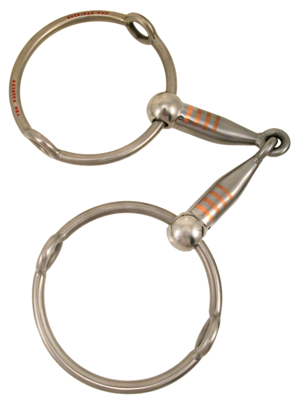 Polo Bit - Polo Gag Ring Snaffle