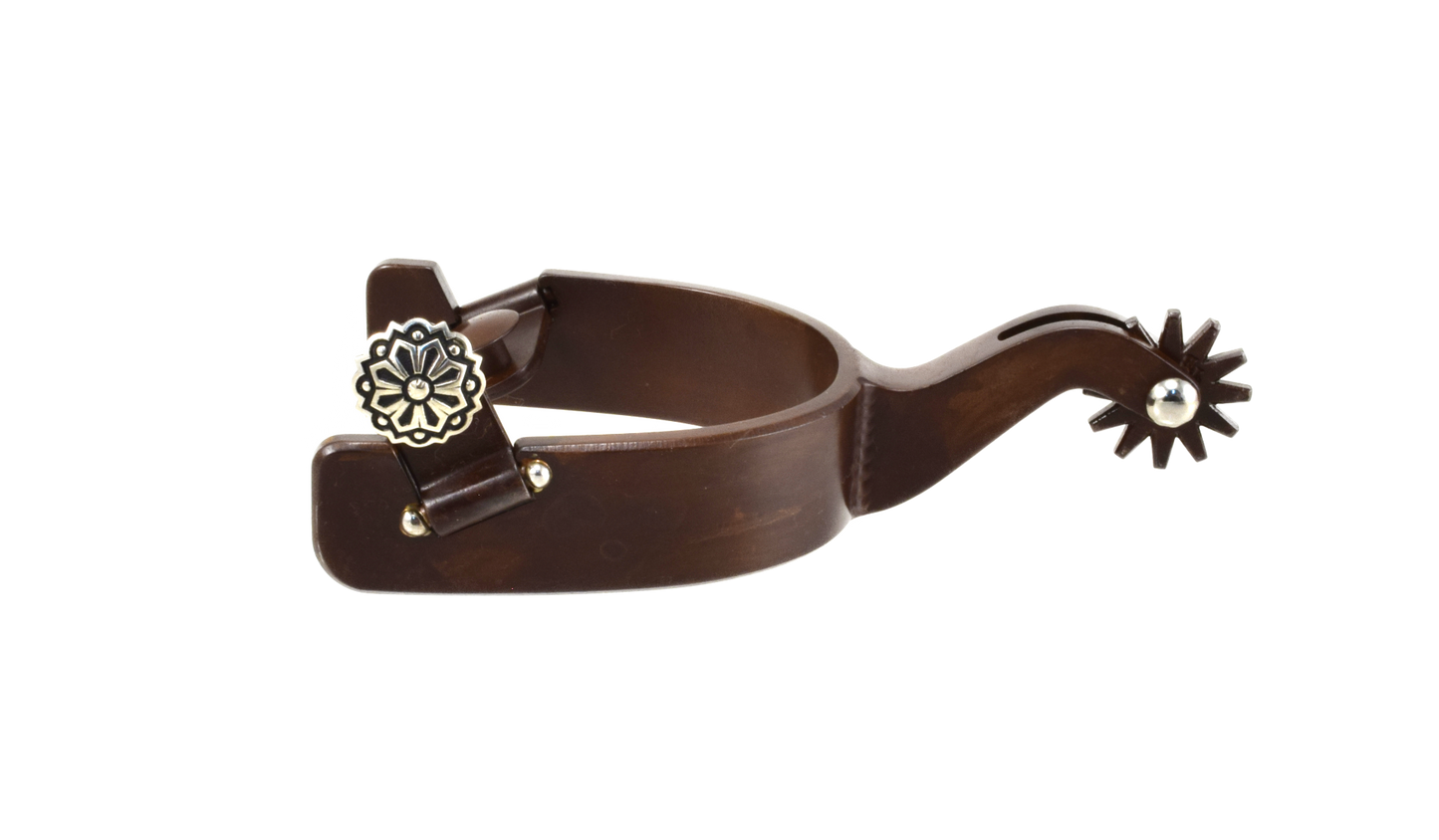 Spur #11 Texas Style Band with Brown Finish