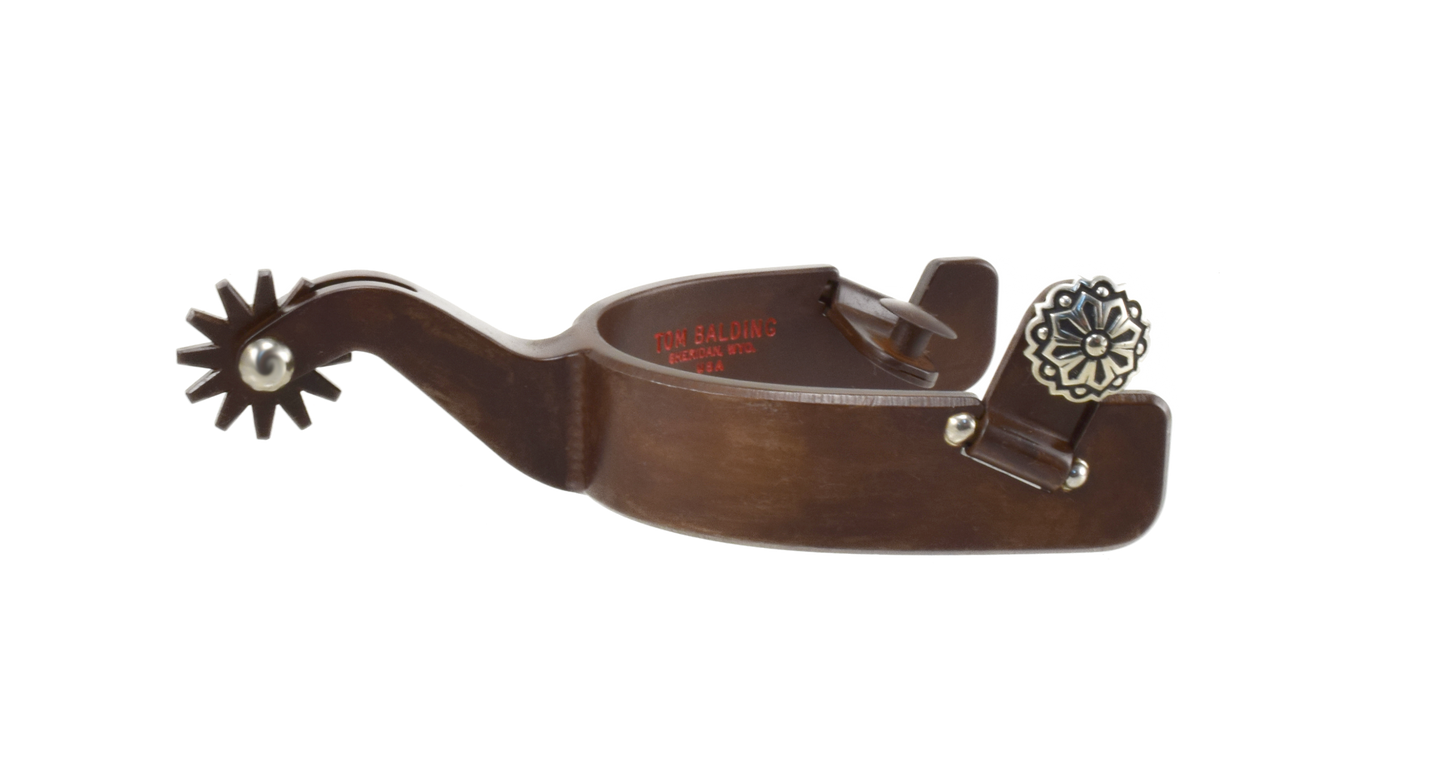 Spur #11 Texas Style Band with Brown Finish