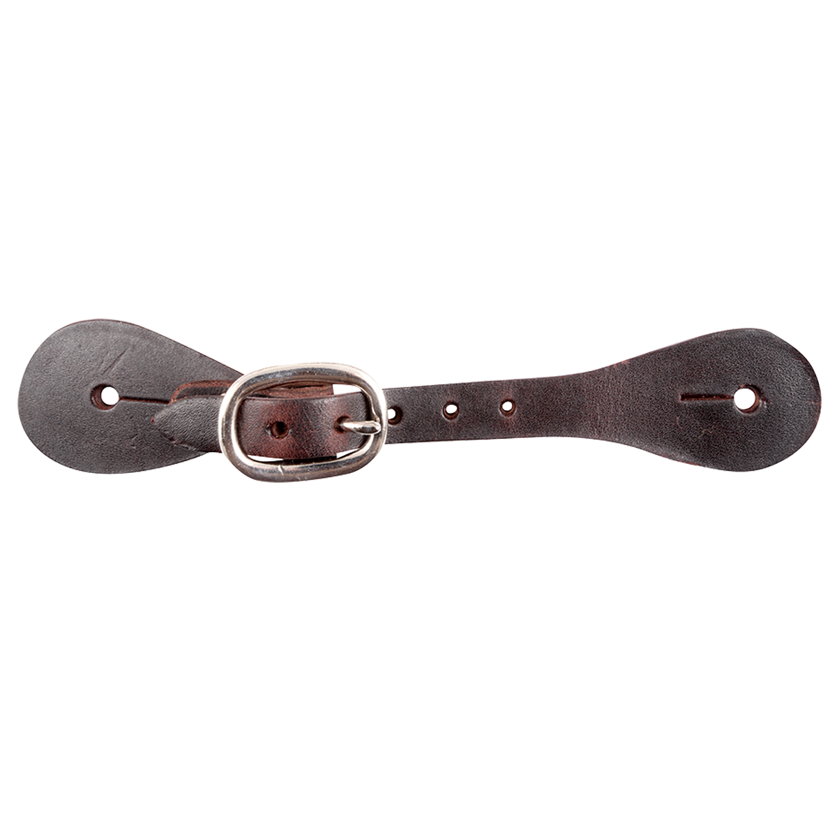 Spur Strap #25 Latigo Leather With Nickel Buckle