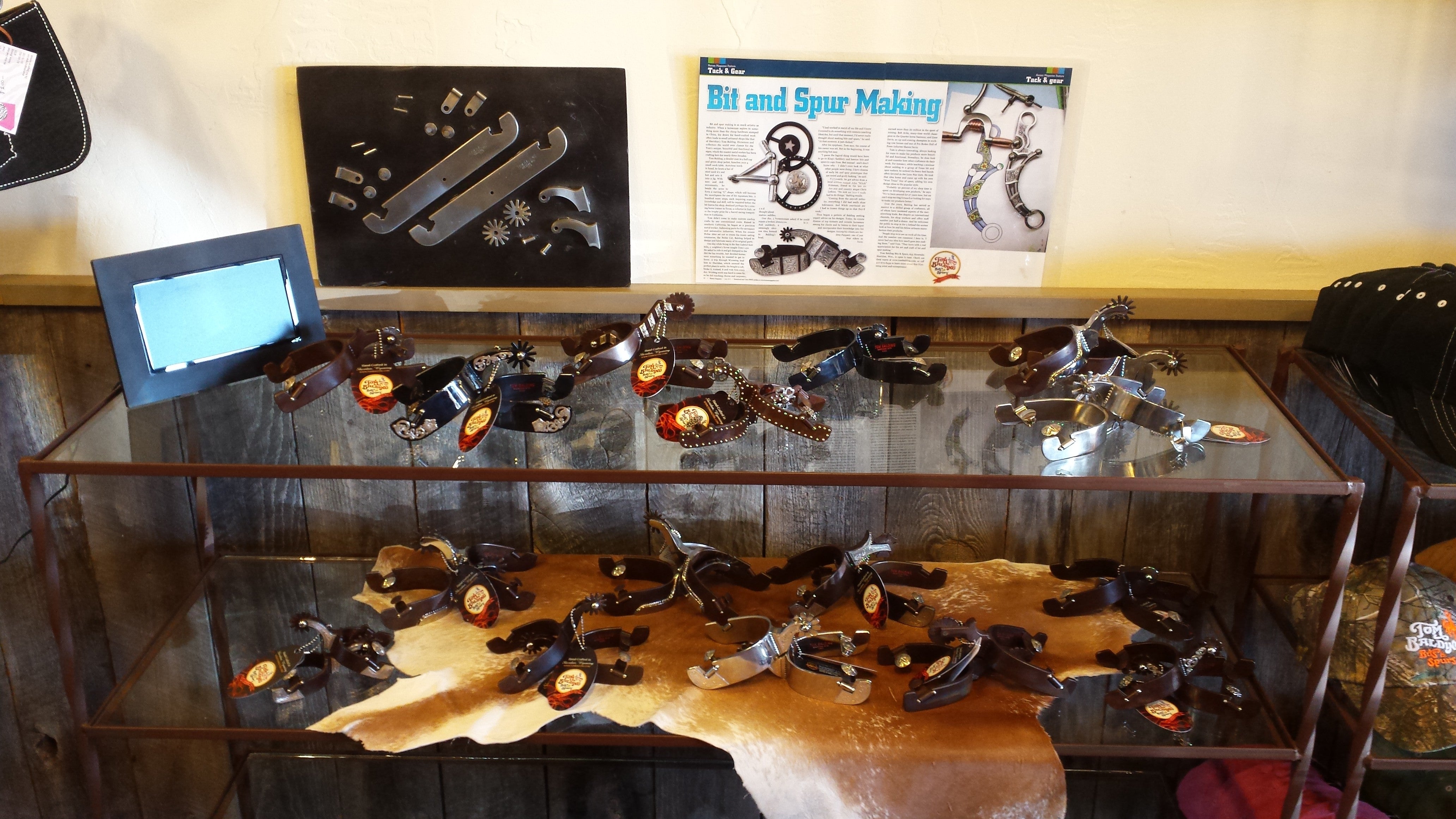 KEEPING YOU IN BITS AND SPUR – Tom Balding Bits & Spurs