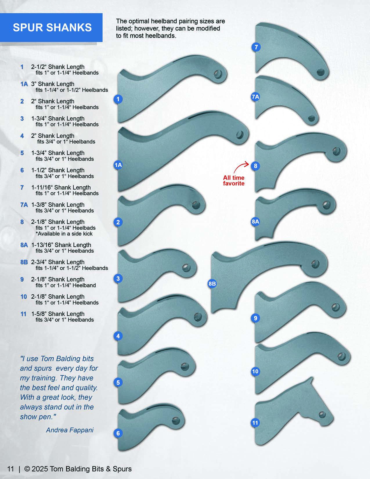 2025 Catalog – Tom Balding Bits & Spurs