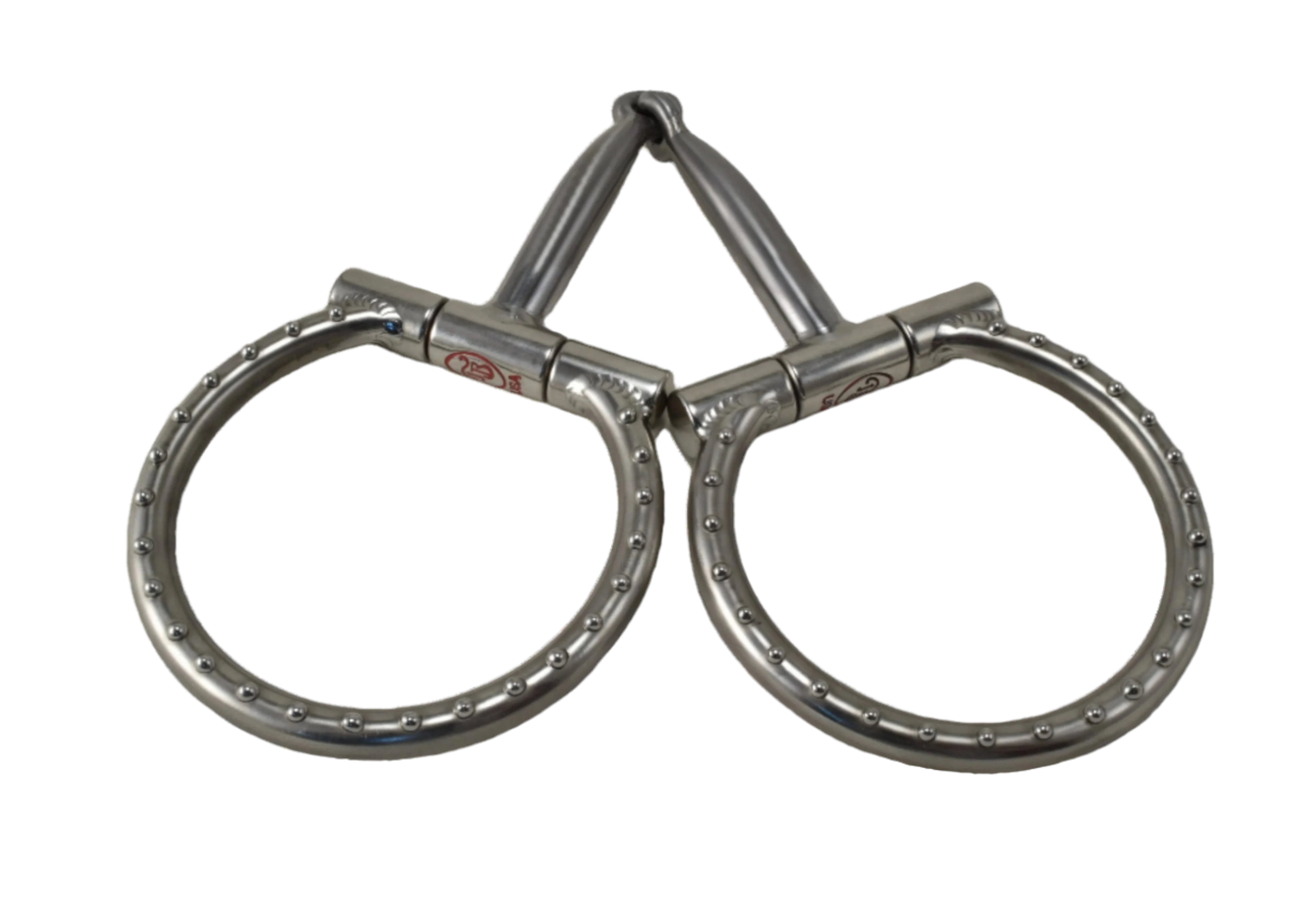 D-Ring Snaffle - Stainless Dots