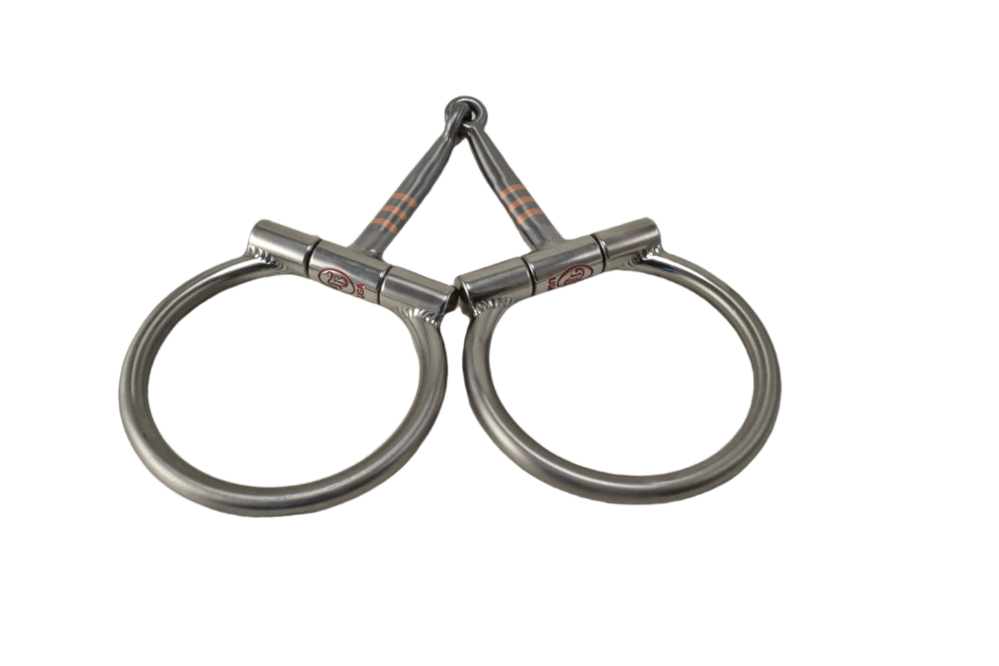 D-Ring Snaffle - Stainless Dots