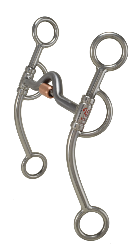 Advantage Long Shank Medium Low Port mit Rolle