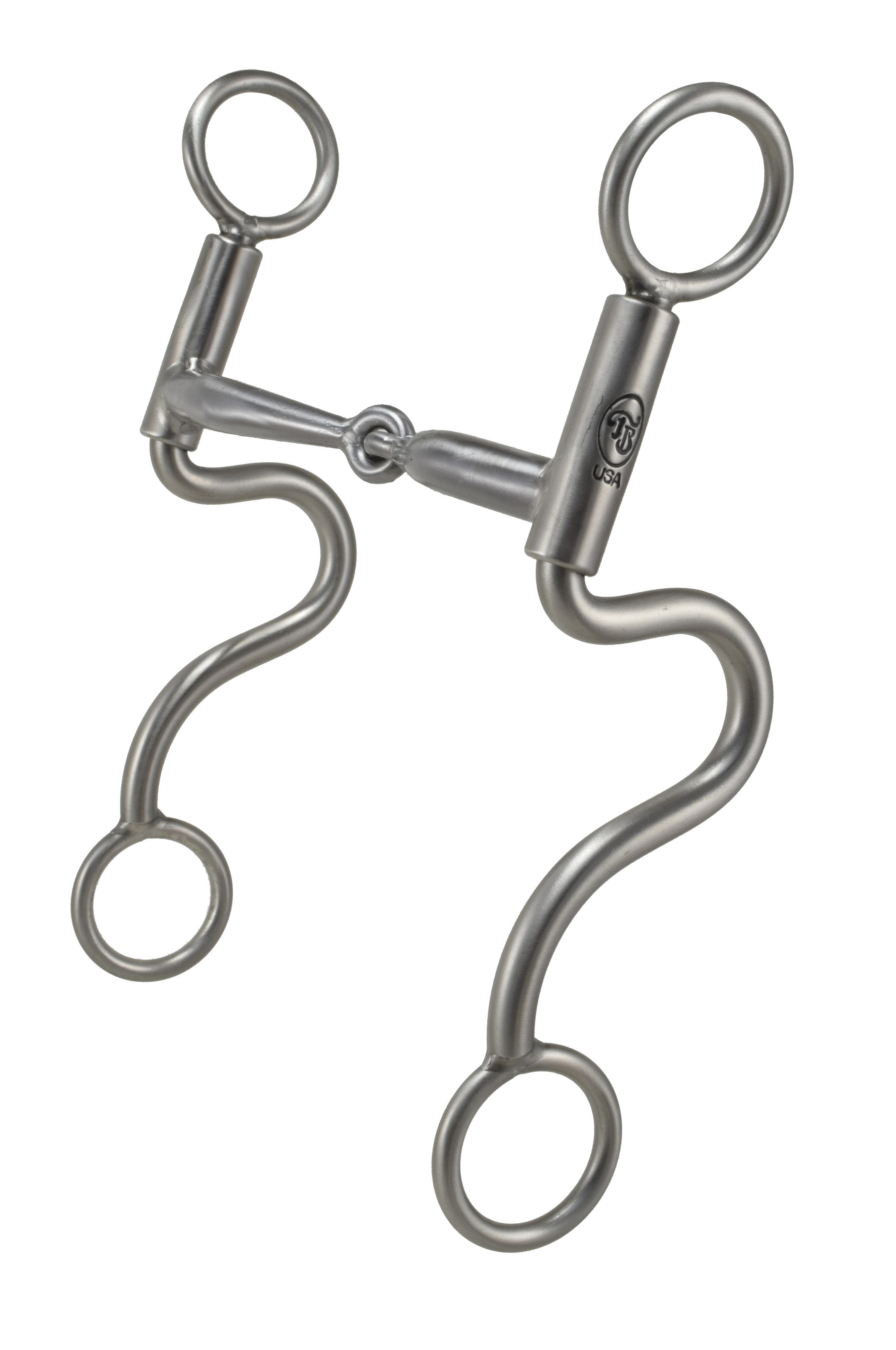 Snaffle Pokemon Baseline Medium S Shank House Snaffle – Tom Balding Bits & Spurs