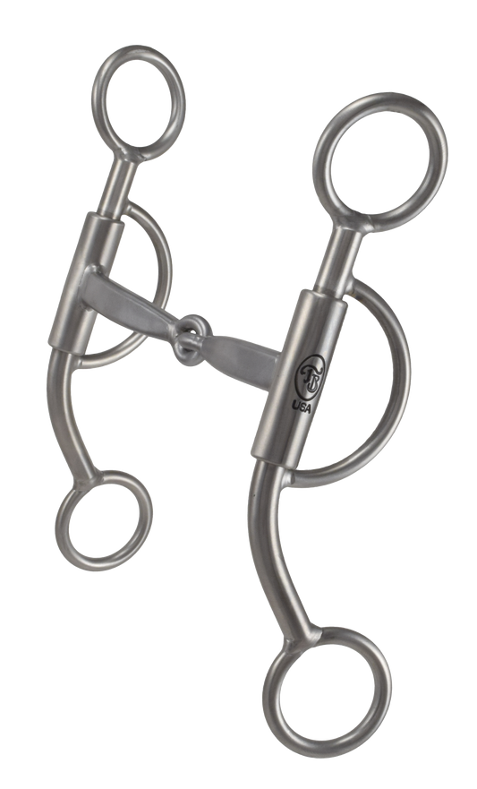 Baseline Short Shank Flat Bar Snaffle