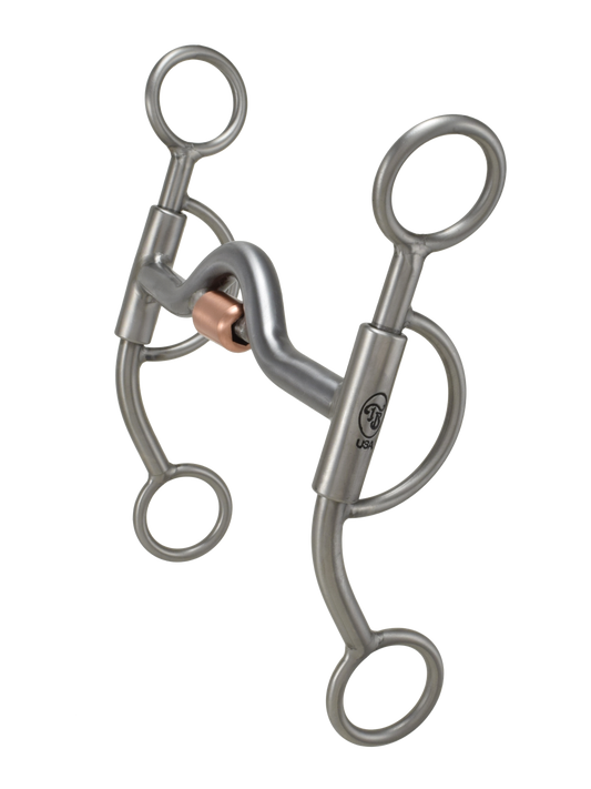Baseline Short Shank Medium Low Port with Roller