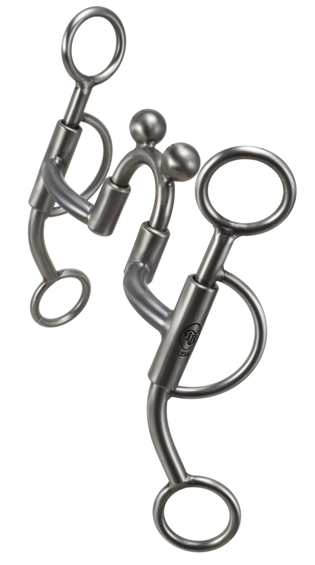 Baseline Short Shank Correction Ball2 Tom Balding Bits & Spurs