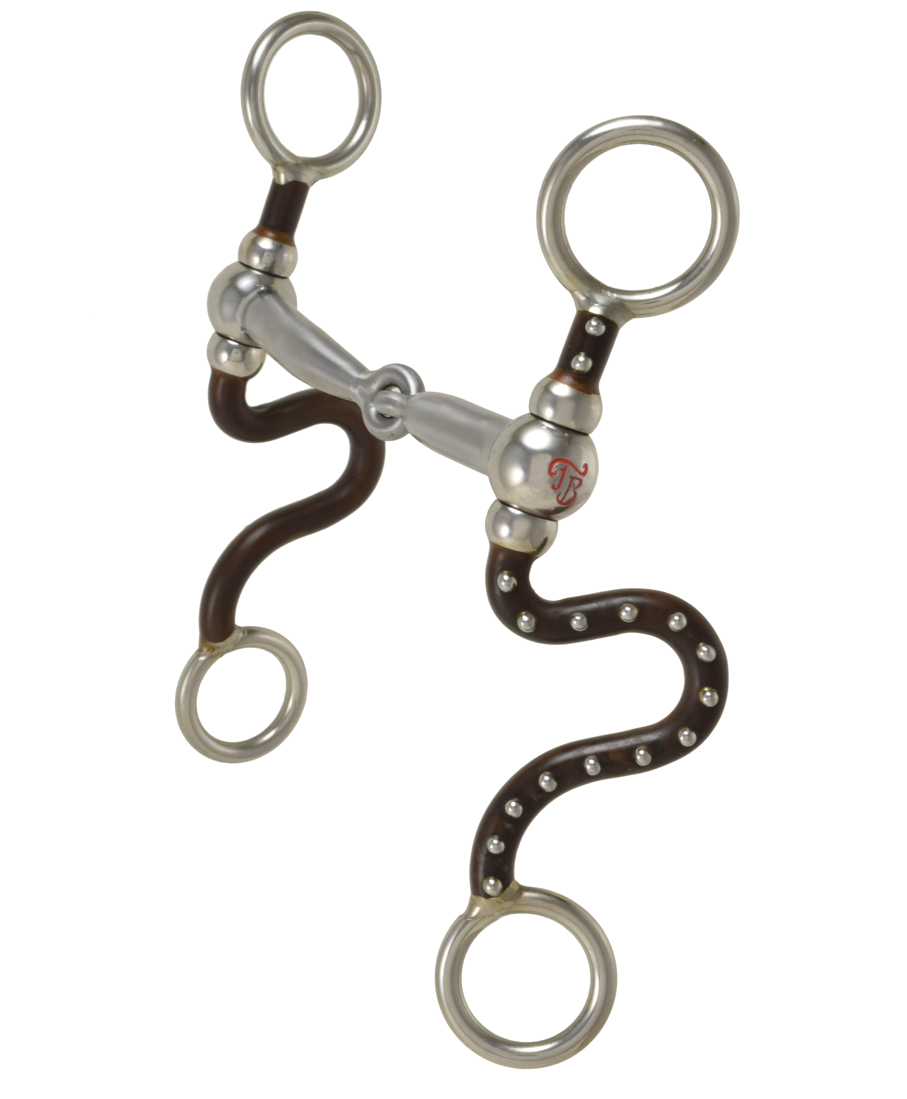 Snaffle Pokemon Shorty Ballhinge Snaffle – Tom Balding Bits & Spurs