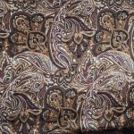 Silk Wild Rag Pattern - Paisley Buster Brown